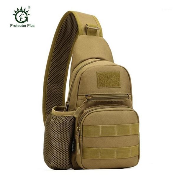 

bags 1000d nylon shoulder messenger bag water bottle male sling bags chest package