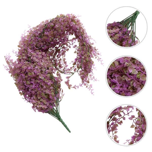 

1pc artificial vine simulation vine plant fake rattan pendant wall hangings