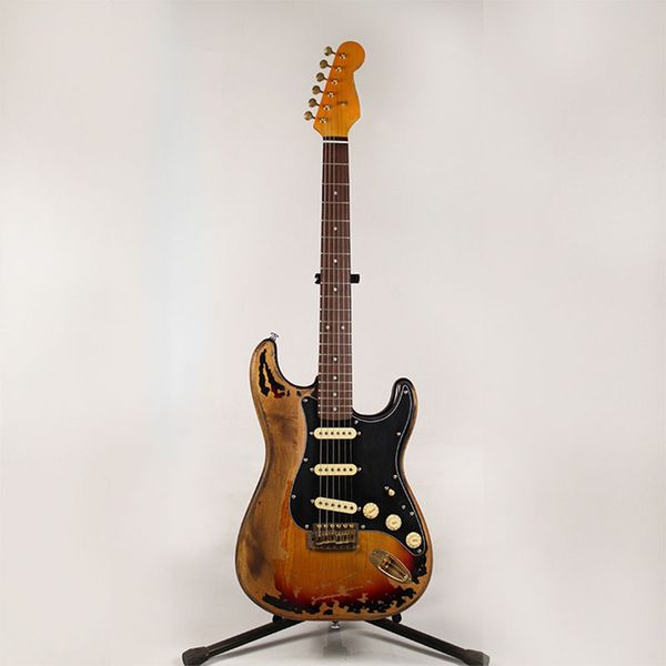 

heavy relic electric guitar st style rlc01 high-quality exquisite craftsmanship