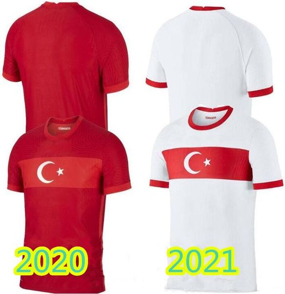 

2020 2021 turkey soccer jersey 20 21 turquia caglar ozan kabak yusuf yazici zeki celik calhanoglu oztekin home away football shirt uniform, Black