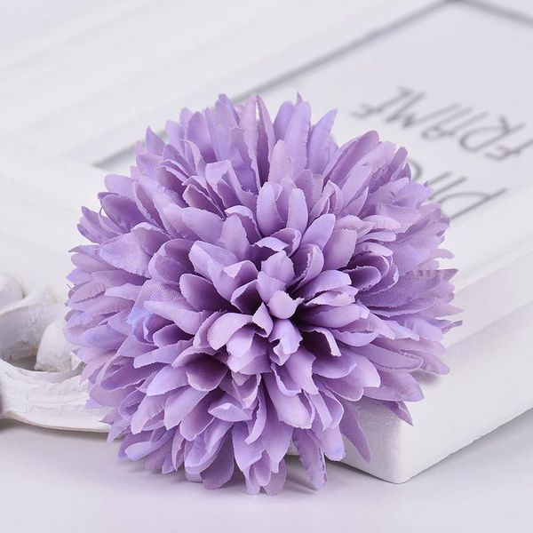 

2pcs silk artificial flower dandelion ball for wedding home decoration diy craft wreath gift valentine's day decor fake bbyjjk
