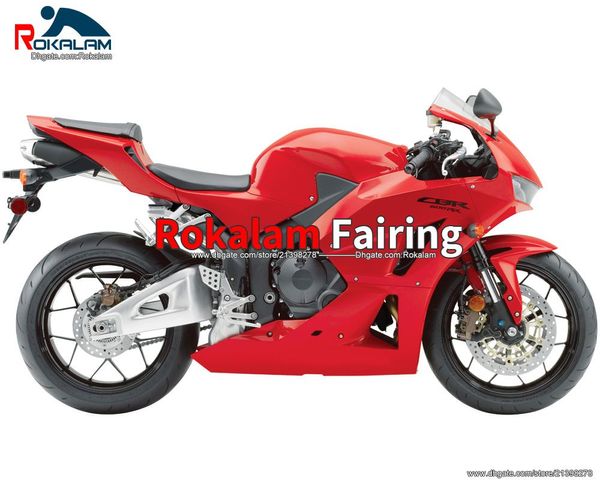 Per Honda CBR600RR 2013 2014 2015 2016 2018 F5 CBR 600 RR 13 14 15 16 Kit carenatura moto rosso completo (stampaggio ad iniezione)