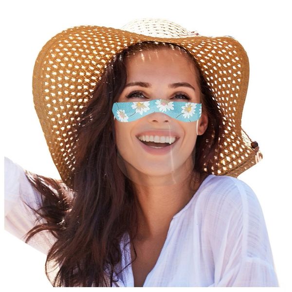 

screen 5elbj printed lip washable tpu anti-fog transparent protective protection mask