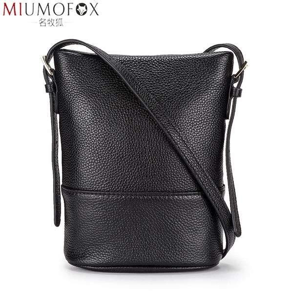 

women small handbags new fashion genuine leather bucket cell phone pouch female long clutch crossbody shoulder bags for ladies c1223