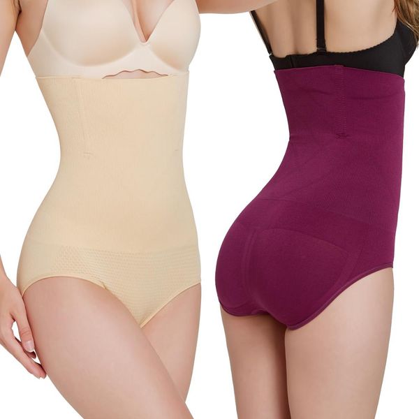 

women high waist trainer body shaper pants tummy belly control slimming shapewear girdle underwear shaping panties breathable