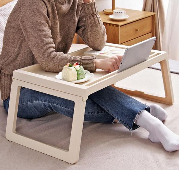 

creative simple and practical portable laptable simple folding bed sofa student dormitory lazy study table