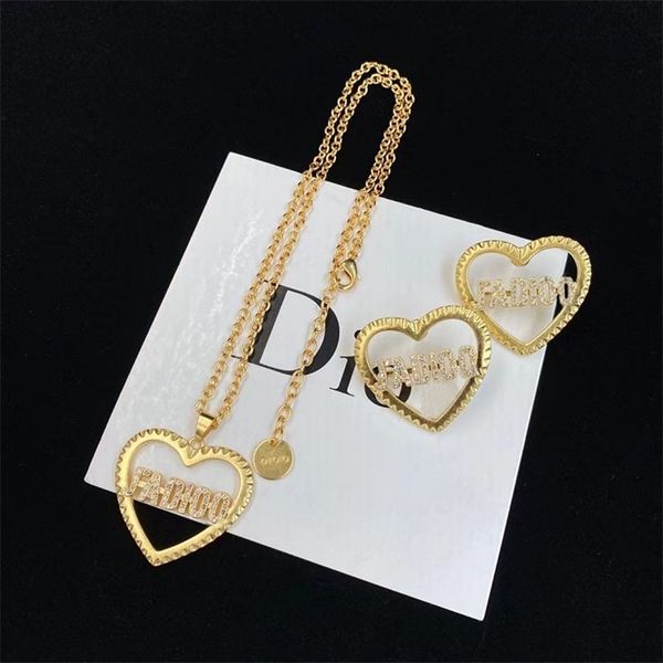 

68% off designer jewelry di d family love ja letter necklace fashionable and simple female, Silver