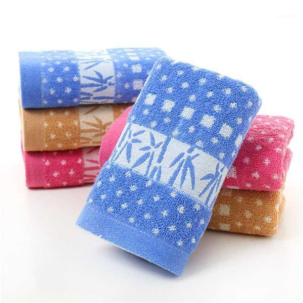 

towel 33*73cm microfiber cotton dot jacquard hand face hair bath yarn dyed knitted roll v58401
