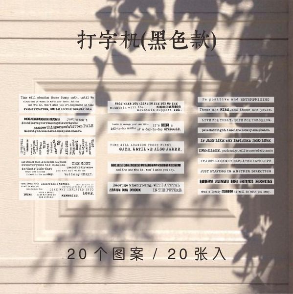 

английский слово наклейки creative канцтовары водонепроницаемый этикетки наклейки дневник дневник скрипбука fo jllhsb