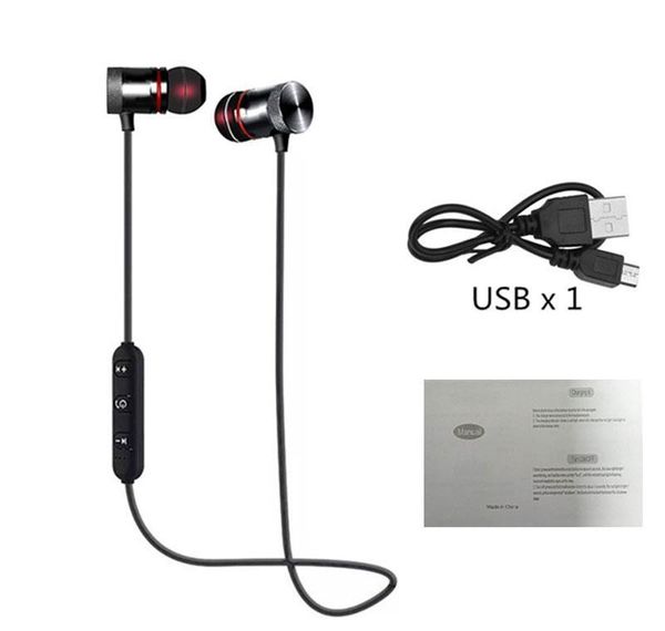 

5.0 bluetooth earphone sports neckband magnetic wireless headset stereo earbuds music metal headphones with jllljb loveshop01