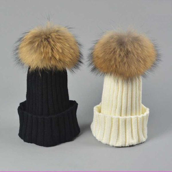 

beanie/skull caps fashion selling good quality nice soft woolen women warm winter fur hat /cap with 15cm ball ,, Blue;gray