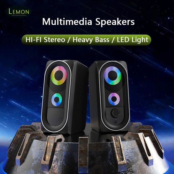 

usb wired tablet computer speakers 2 pieces pc for lapdeskcellphone gaming phone audio speaker multimedia loudspeaker 3.5mm aux