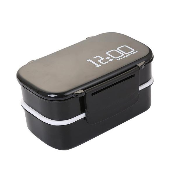 

tuuth 1400ml double layer lunch box plastic leak proof large capacity microwave oven bento box food container bpa wmtzqs