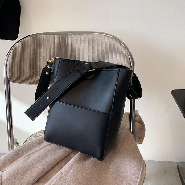 

cross body shine bucket bag for women 2021 shoulder messenger bags crossbody