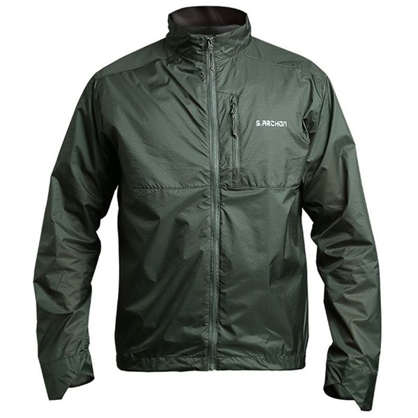 

new summer skin trench jacket ultra light thin tactical waterproof jacket military clothing camouflage sun protection jacket men 201218, Black;brown