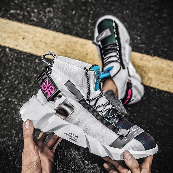 

classic men sneakers fashion mesh breathable men's casual shoes outdoor walking jogging shoes light zapatillas hombre mens #1e4o