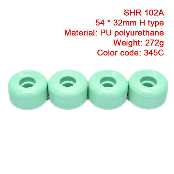 

type h 52/54*32mm 102a skateboard wheels skateboard wheels 102a double rocker 54mm*32mm pu downspeed sliding