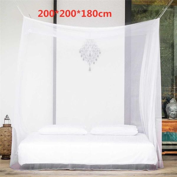 

mosquito net 200x200x180cm travel camping repellent tent insect reject canopy bed curtain tent1