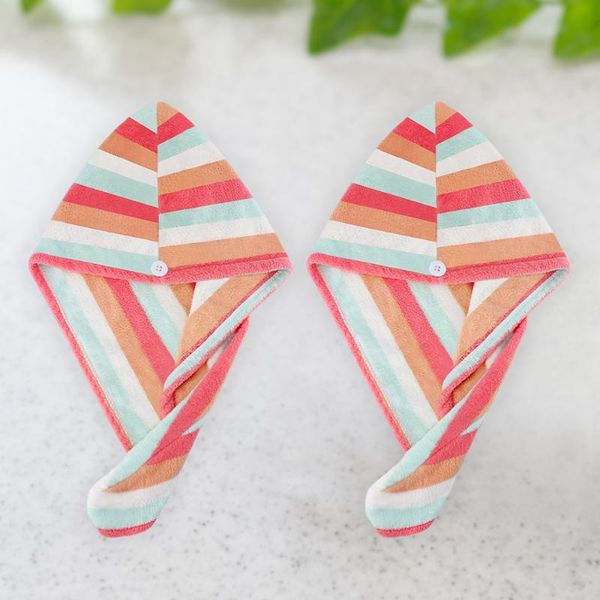 

bath accessory set bathroom equipment dry hair towel, suitable for female friends with relatively thick dense and long