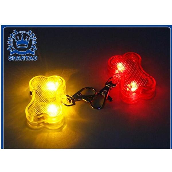 

party dog 4.8*3*1.5cm 6 colors pet dog tag pendant safety supplies led luminous pendant ornaments glowing pet jllttg outbag2007
