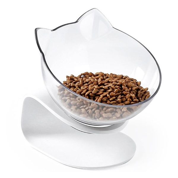 

15 degree basin oblique mouth double bowl dog bowl pet cat dog anti-vomiting ordic cat