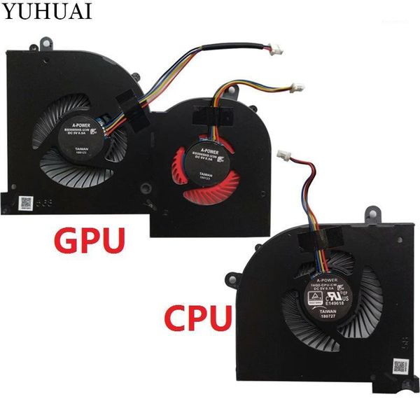 

new cooling fan for msi gs65 ms-16q2 16q2-cpu-cw 16q2-gpu-cw cpu gpu fan1