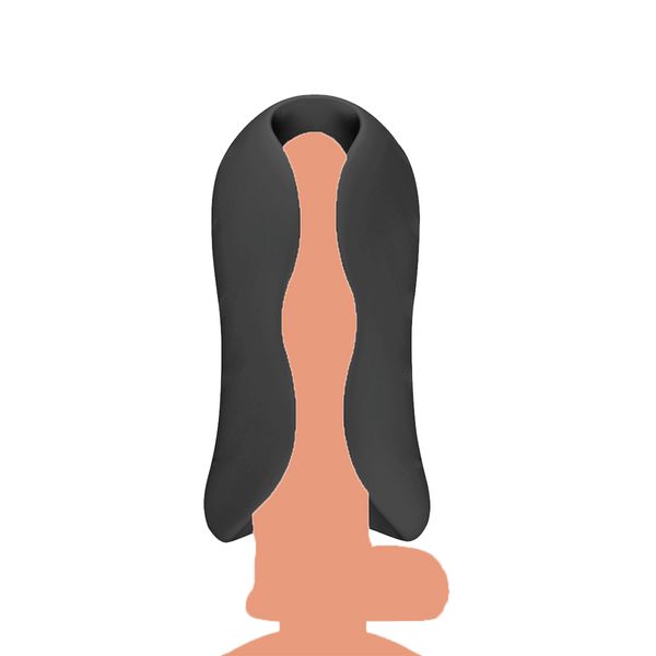 

waterproof silicone ed last delay ejaculating exerciser rechargeable warming vibrating male masturbator toys for men 2019, Red;black