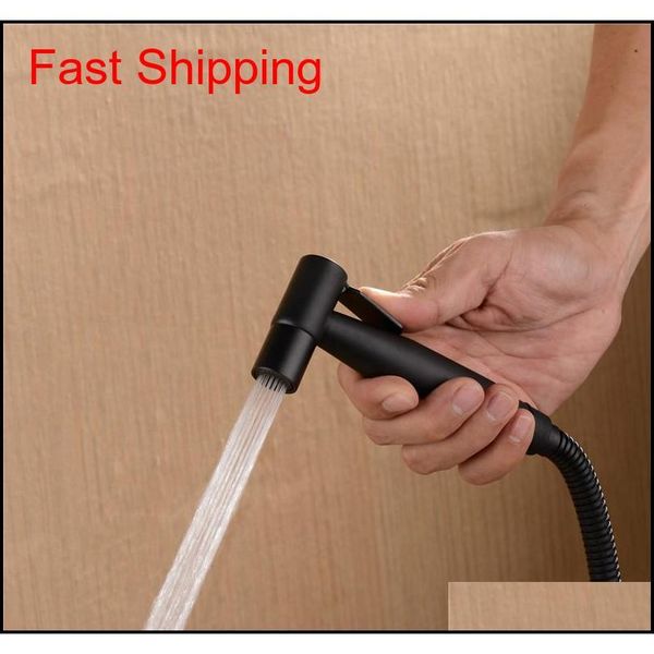 

handheld bidet spray black shower sprayer set toilet shattaf sprayer douche kit bidet faucet, 304 qylmhv bdenet