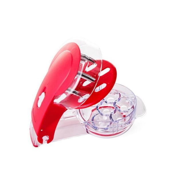 

prepworks cherry pitter - 6 cherries non-skid base pit up to 6 cherries in a single motion 5jpdg