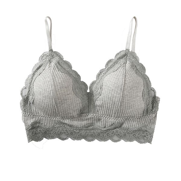 

3Pieces/Lot Lace Bra Women Sexy Bra Wireless Brassiere Female 3/4 Cup Bras Sexy Lingerie Cotton Underwear Push Up Bras For Women, Black