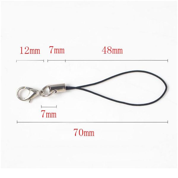 

20/40pcs/lot thread cord key holder diy bag key ring bags toys hanger lobster keyrings diy keyfob diy keychain acc bbyebz