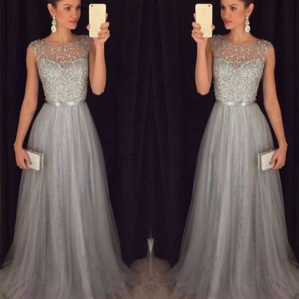 

fashion sequin patchwork dress evening wedding party sleeveless o neck long belt slim elegant dress women maxi vestidos, Black;gray