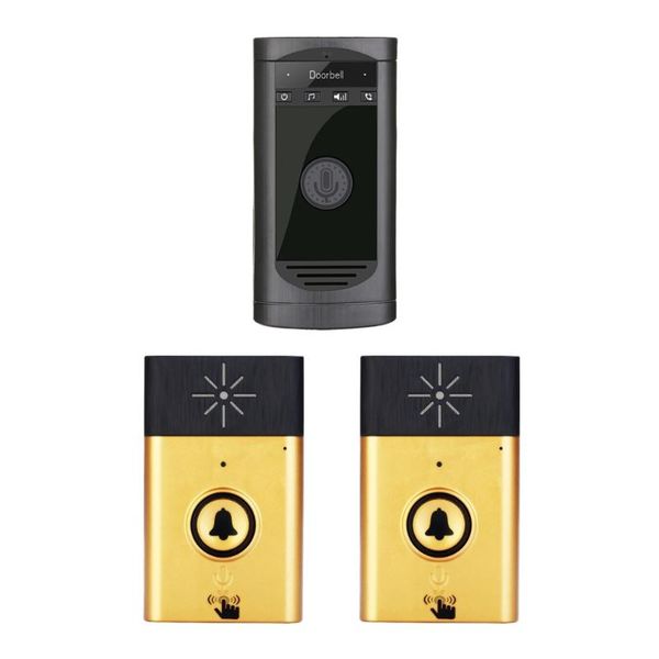 

wireless 2v1 door phone intercom system long distance transmission