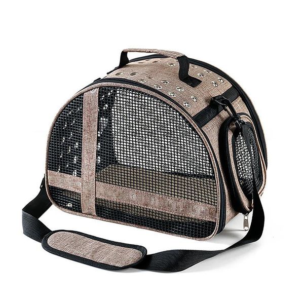 

dog carrier handbag portable cats bag foldable travel pet bag puppy cat carrying outdoor for small dogs shoulder pet