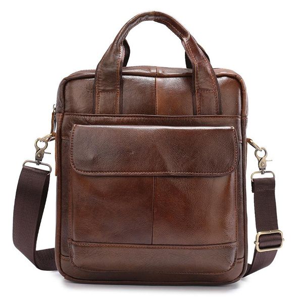 

men's leather bag men's briefcase office bags for men bag man's genuine leather lapbags male tote briefcase handbag