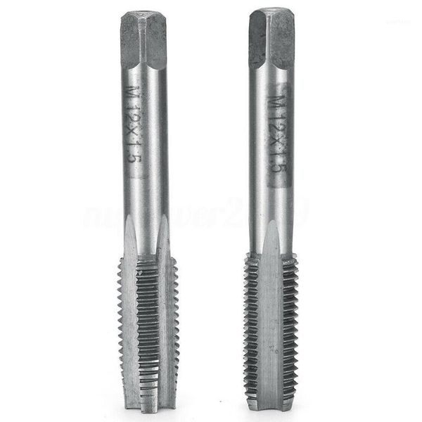 

2pcs m12-m20 1.5mm pitch hss right hand screw straight fine thread tap metric1