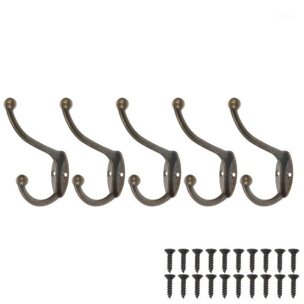 

hooks & rails 5pcs household clothing hanging bathroom creative1