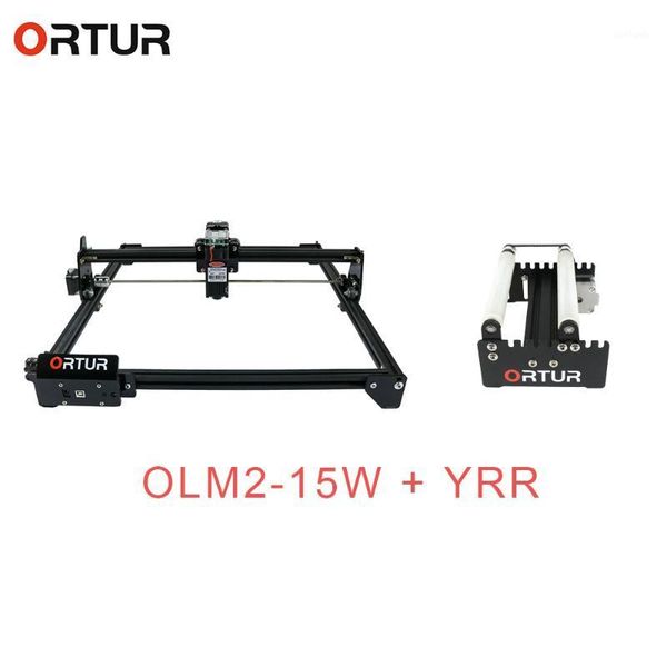 

printers ortur laser master 2-7w 15w 20w engraving marking machine for metal/hard wood/plastics with y-axis rotate module1