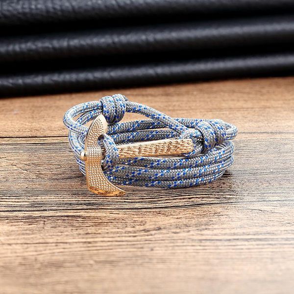 

livvy new alloy ax bracelet multi-layer nylon rope men and women bracelet friendship bracelet high-quality men's jewelry gifts wmtwka