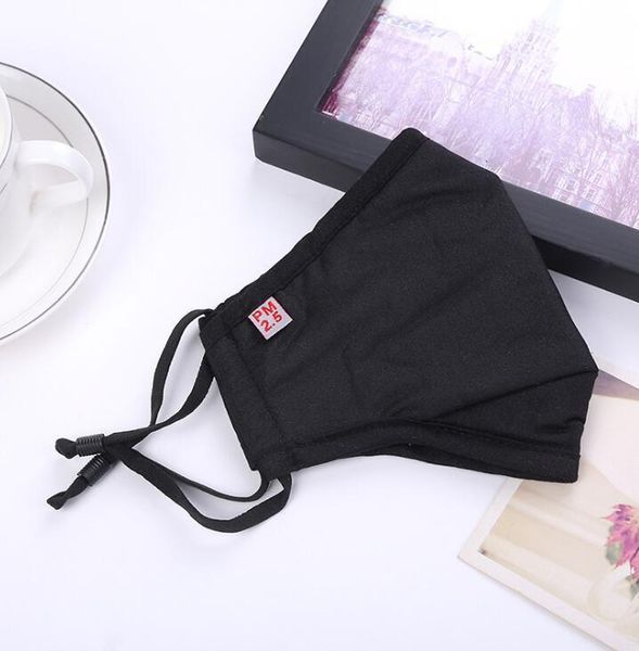 

selling reusable cotton masks mouth anti-dust fabric washable fa mask with filter