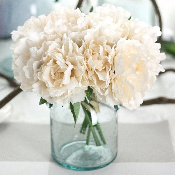 

decorative flowers & wreaths 5 heads charming special peony bridal bouquet artificial wedding home party year decoration bouquet1