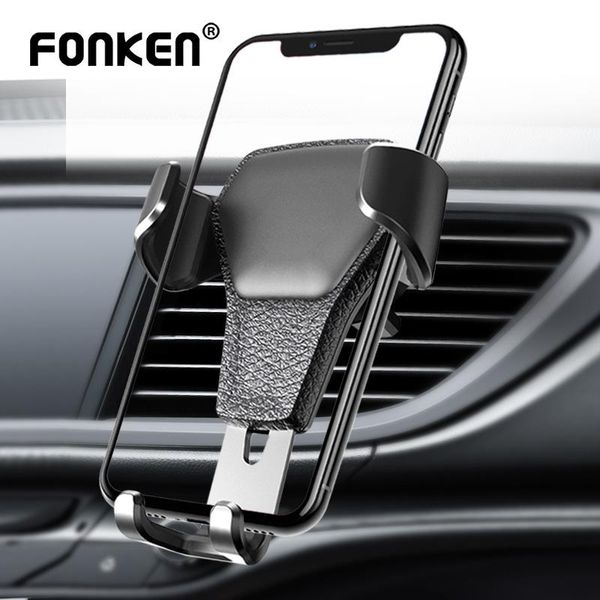 

cell phone mounts & holders fonken gravity holder for in car dashboard adjustable stand huawei