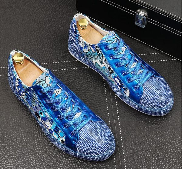 

2021 new rhinestone men's driving shoes men genuine leather loafers fashion handmade soft real moccasins flats slipe on shoes, Black