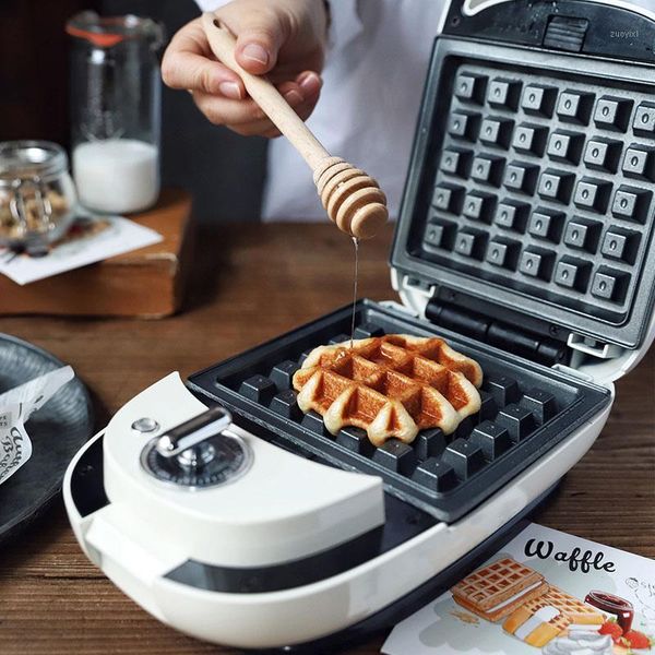 

bread makers electric sandwich bubble egg waffle doughnut omelette maker breakfast machine for home office cake baking toaster1