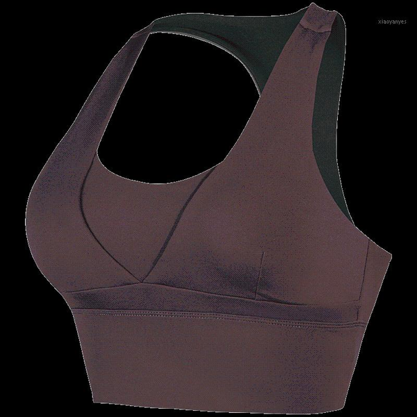 

gym clothing 2021 women sports underwear female running breathable vest ladies fitness yoga nylon bra sport purple black pink x155b1, White;black