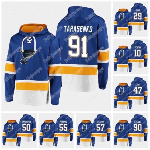 

st. louis blues dasher player hoodie torey krug ryan o'reilly perron vladimir tarasenko bozak schenn jaden schwartz colton parayko, Black;red