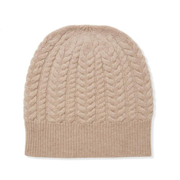 

beanie/skull caps winter ladies thick warm fashion knitted cashmere hat nner mongolia factory supplies women autumn pure, Blue;gray