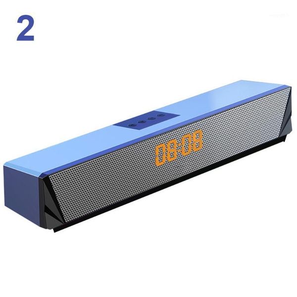 

tf card support tv multifunction bluetooth sound bar speaker rgb led display music playing deep bass deskcomputer lap