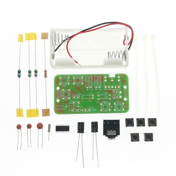 

1set fm stereo radio kits digital radio production accessories diy parts