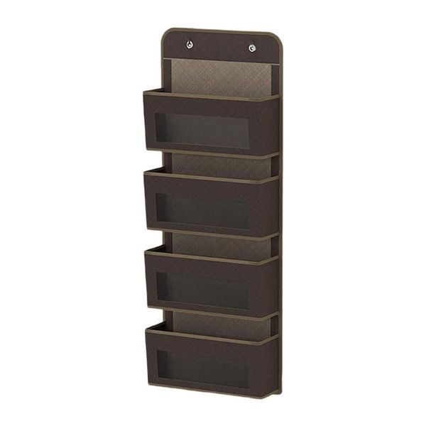

storage boxes & bins wall-mounted dag with 4 large pockets, suitable for home and office 54dc